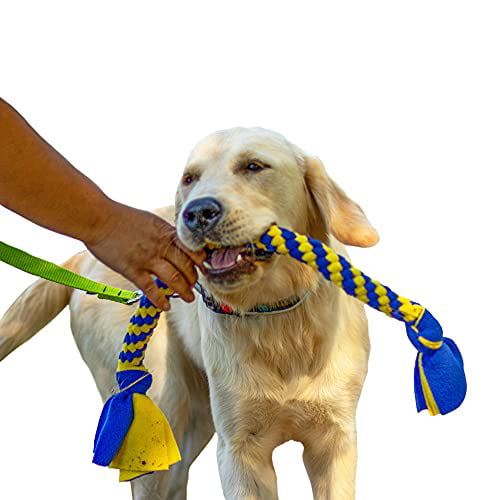 Dog Rope Toys for Aggressive Chewers Tug of War Dog Toy for Large Dogs Dog Tug Toys 20 Inches in Length None Toxic and Washable 